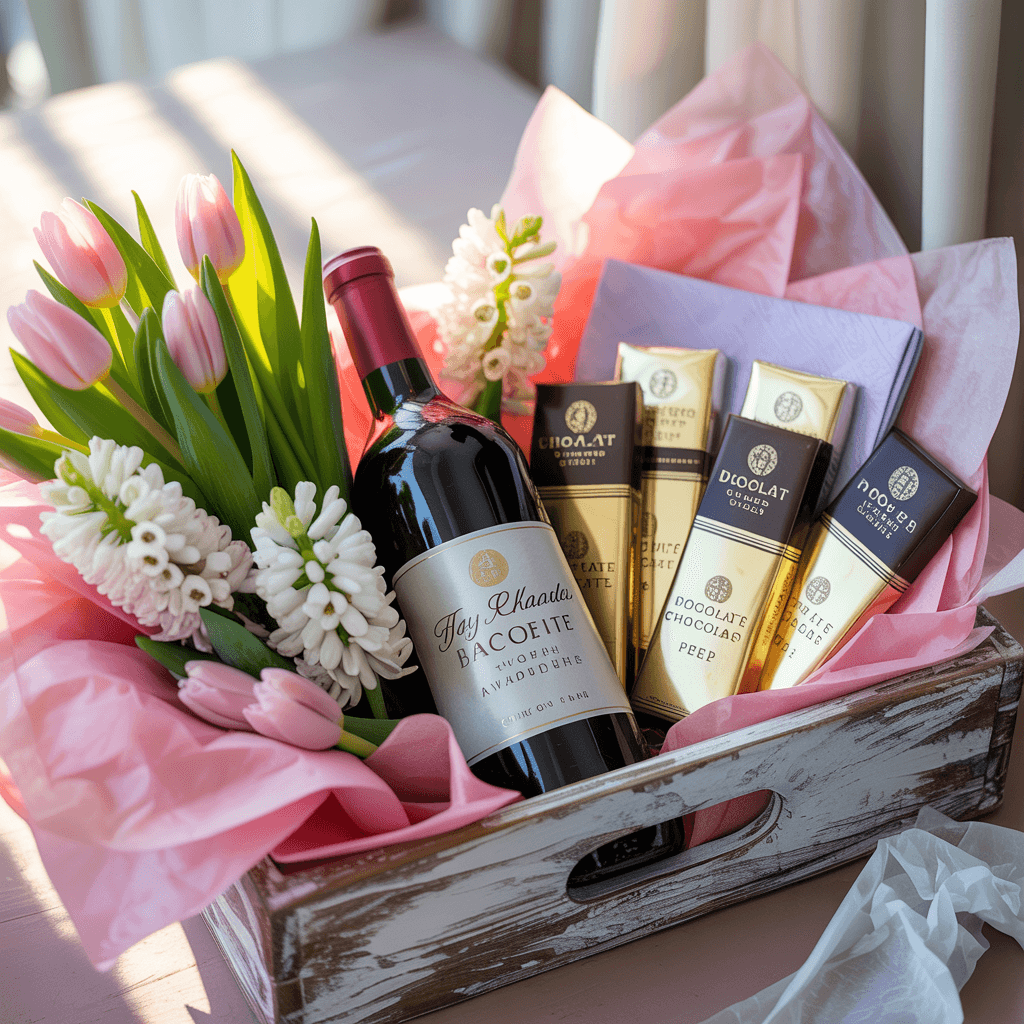 Chocolate & Wine Pairing Easter Basket