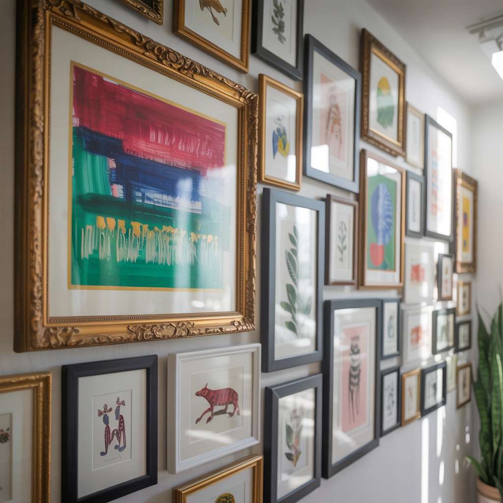 Quirky Gallery Wall