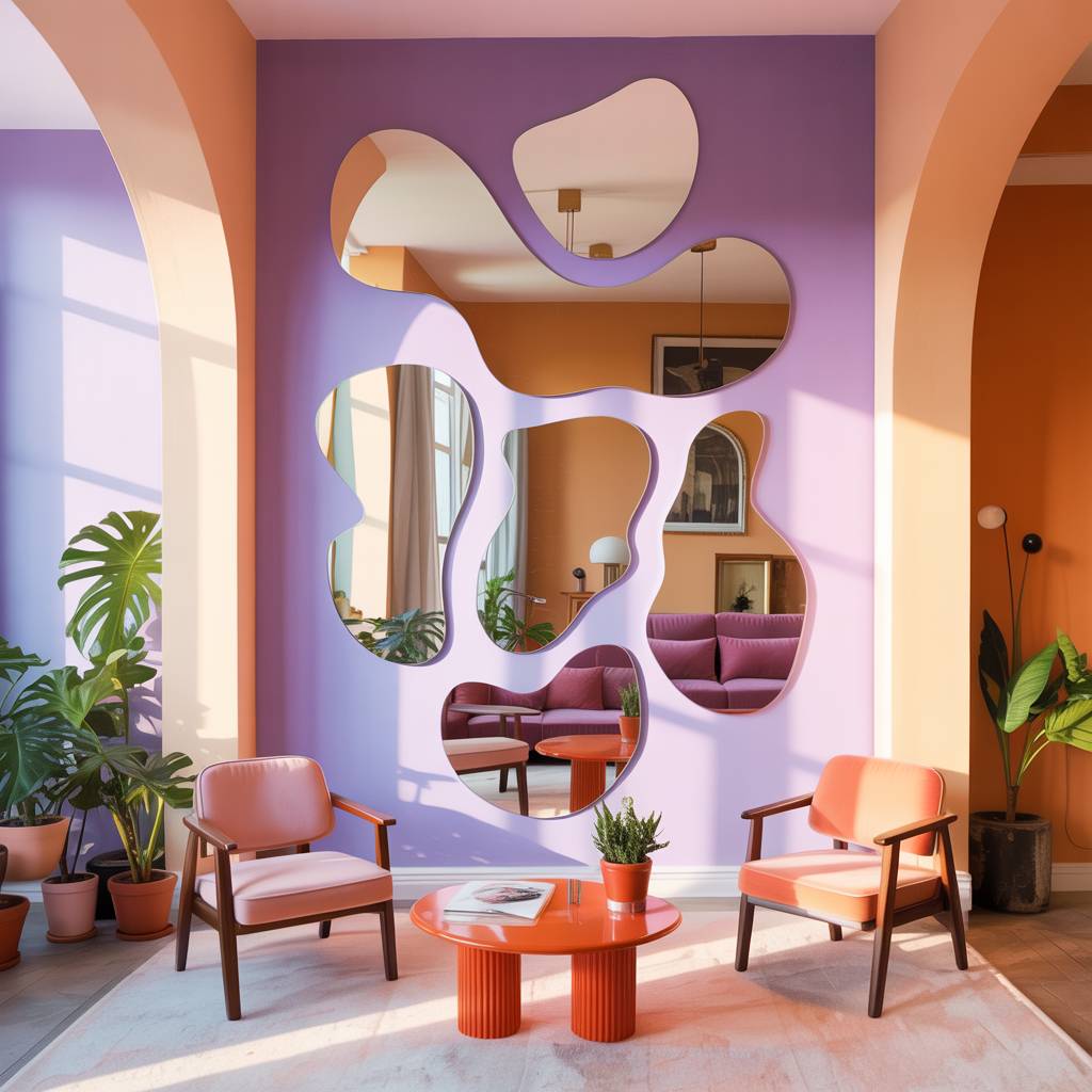 Unique Shaped Mirrors