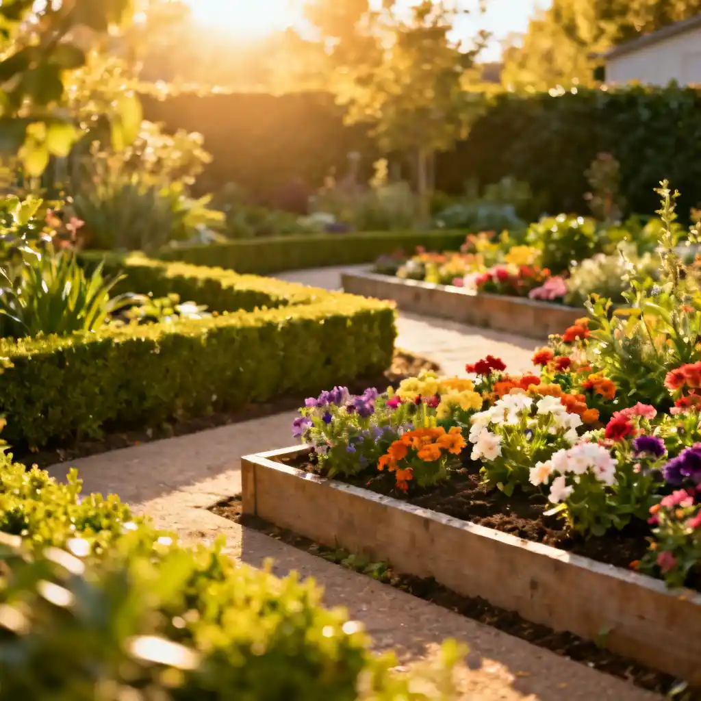 Raised Flower Bed Borders