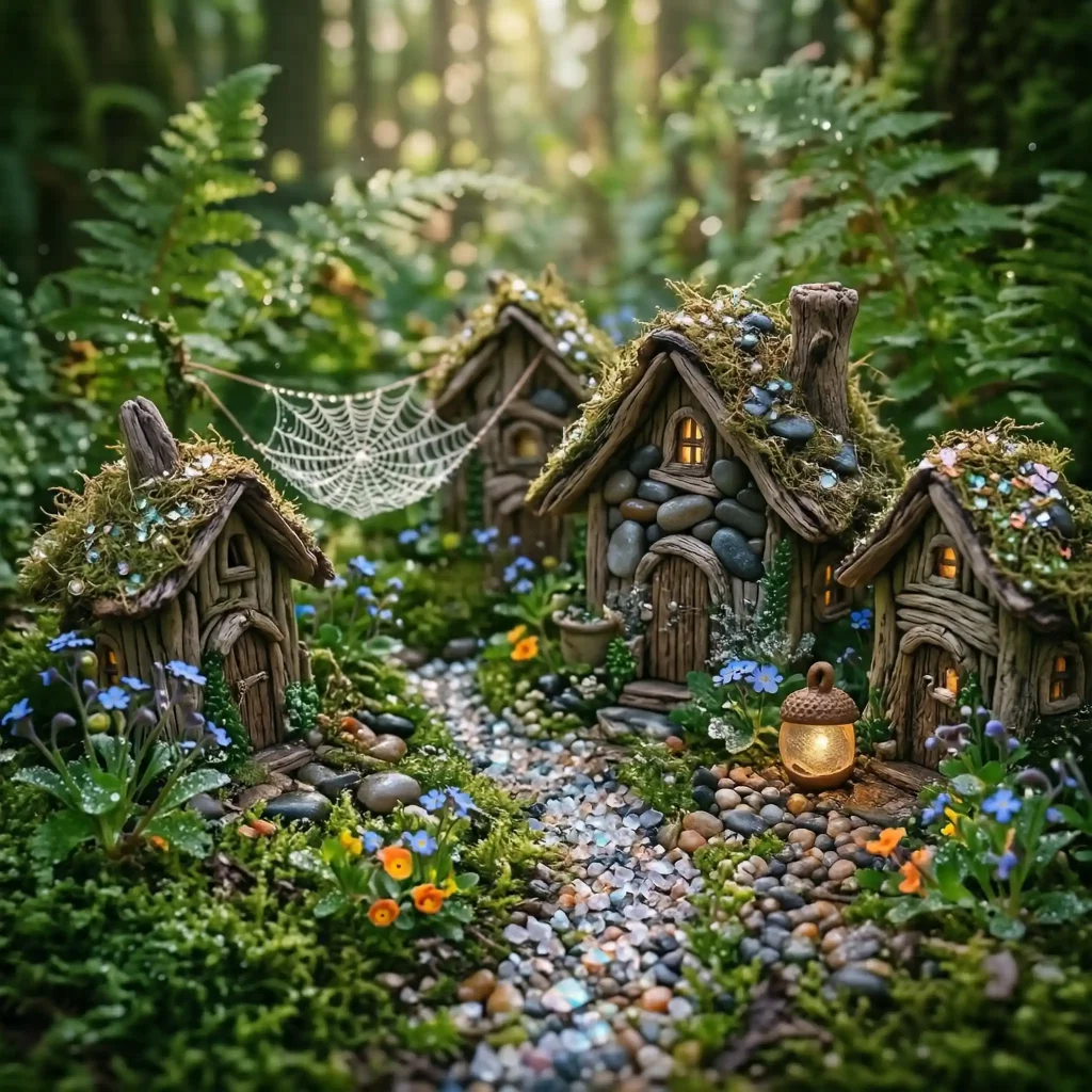 Whimsical Fairy Garden Corner