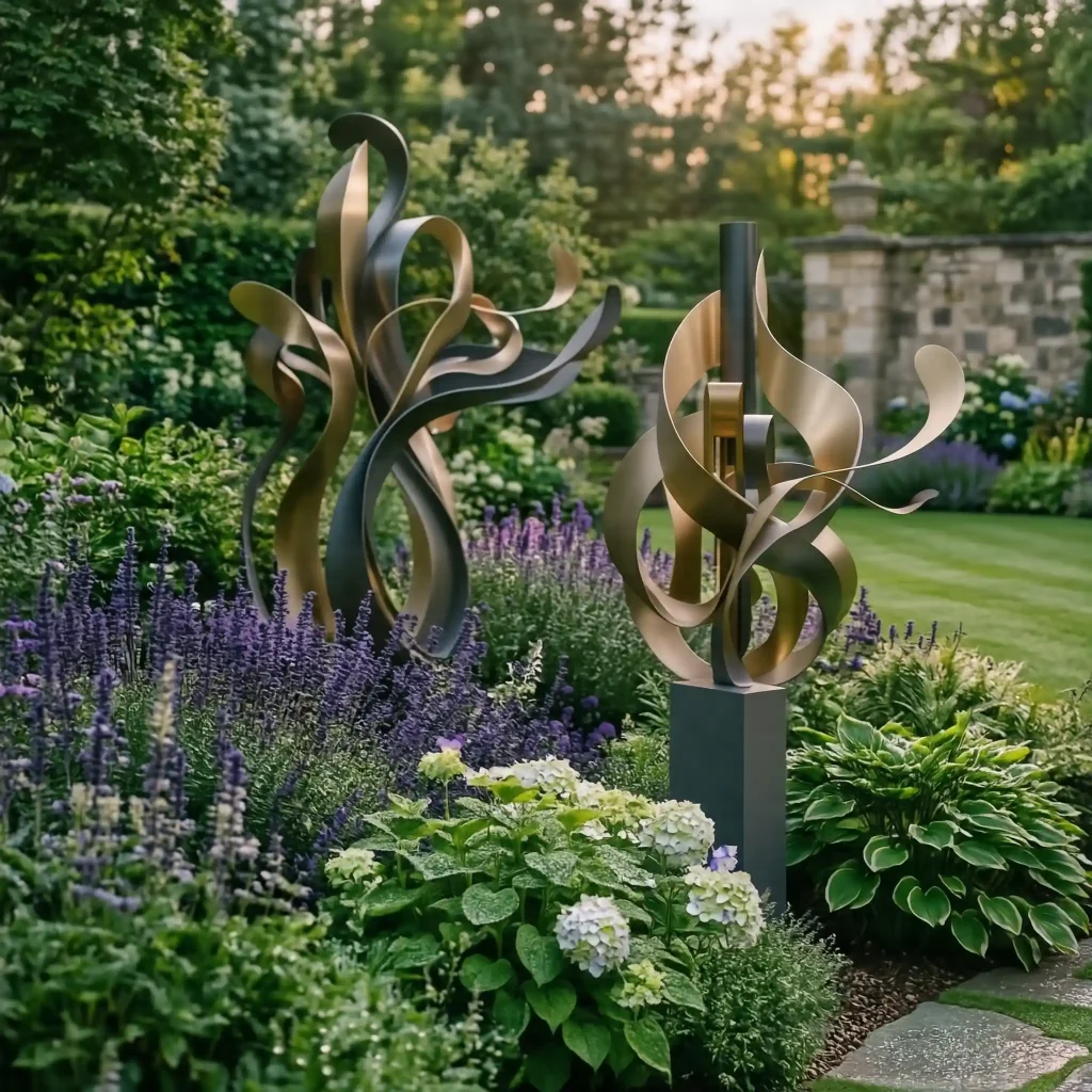 Artistic Metal Garden Sculptures