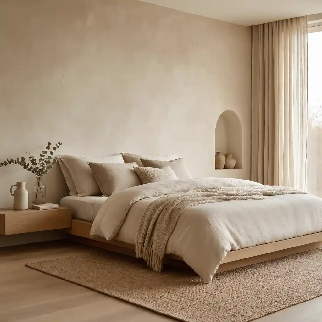 Textured Limewash Wall