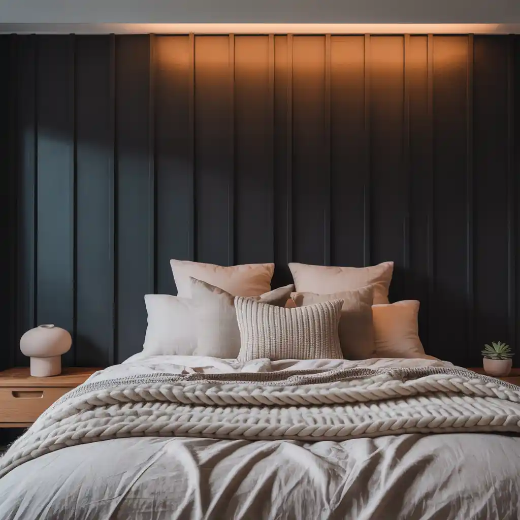 Dark Moody Accent Wall