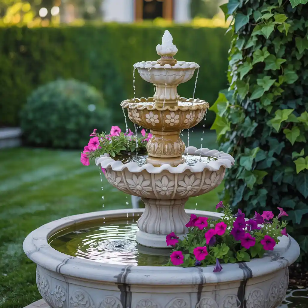 Elegant Garden Fountain