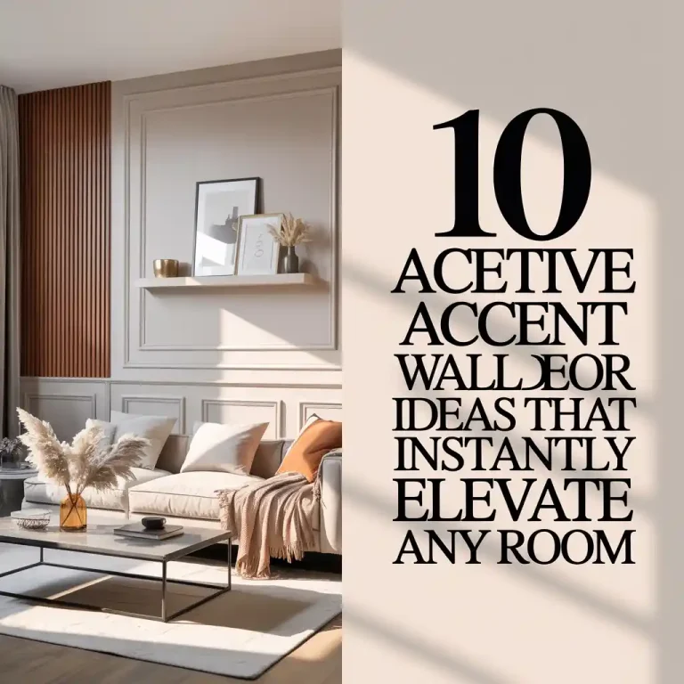 Accent wal decor