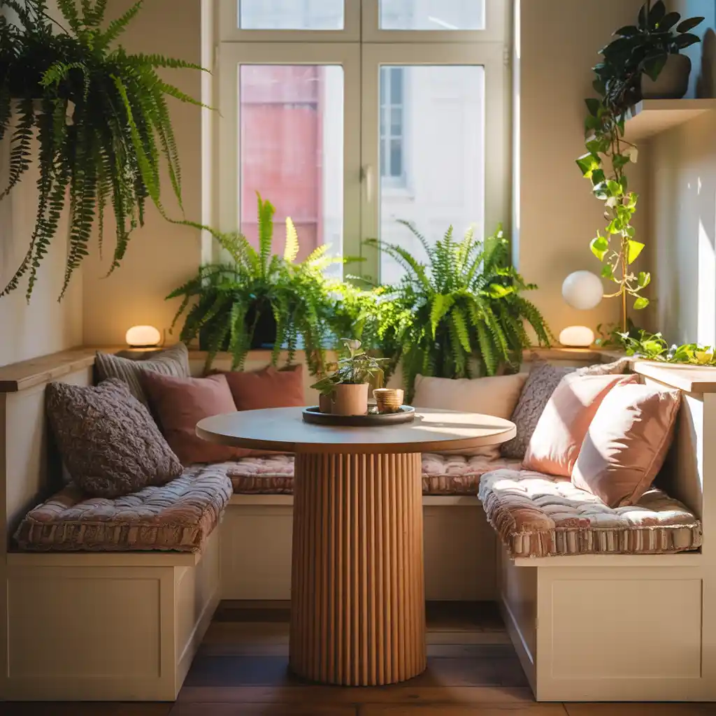 Cozy Corner Dining Nook