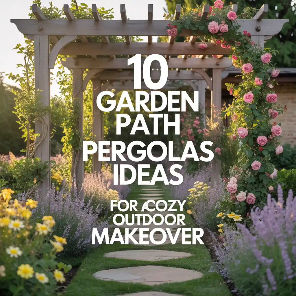 Garden path pargola ideas