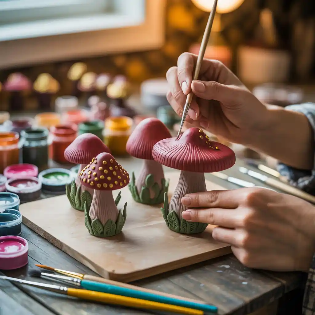 DIY Mushroom Decorations