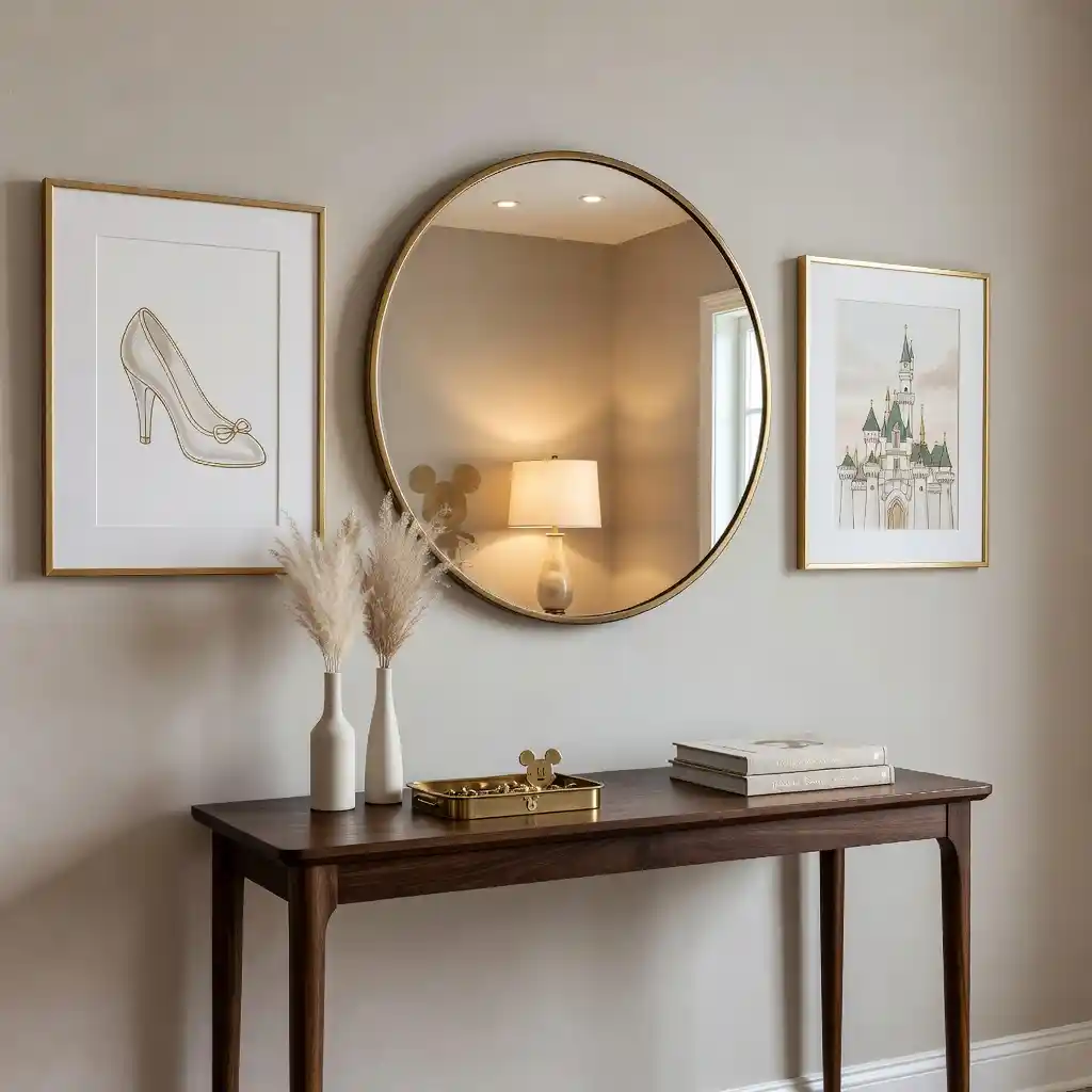 Disney Themed Entryway Decor
