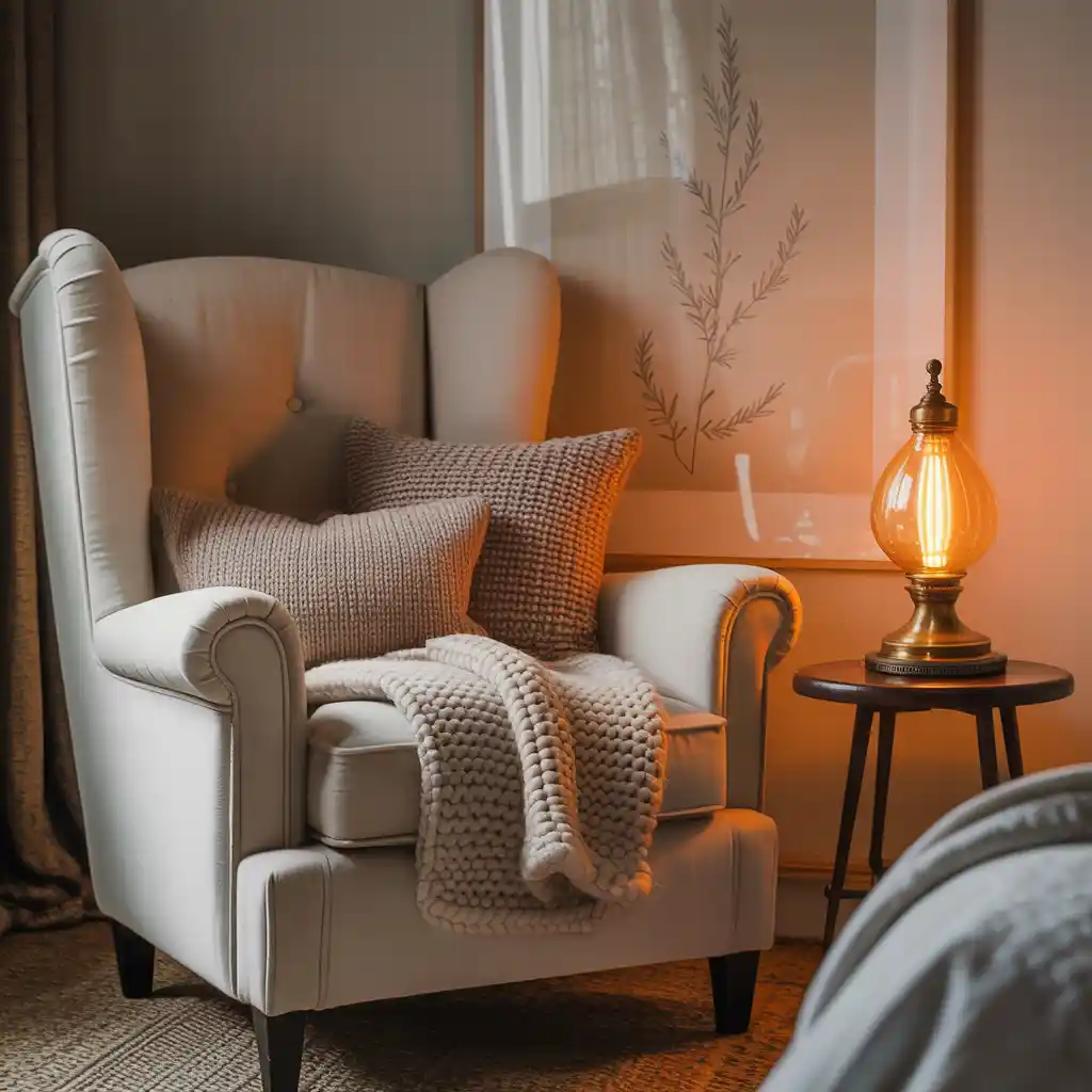Cozy Reading Corner Setup