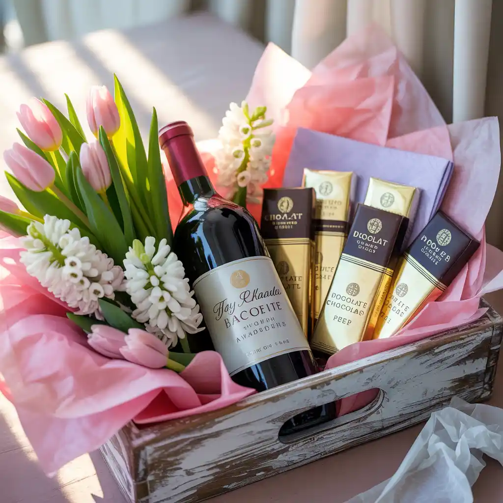 Chocolate & Wine Pairing Easter Basket