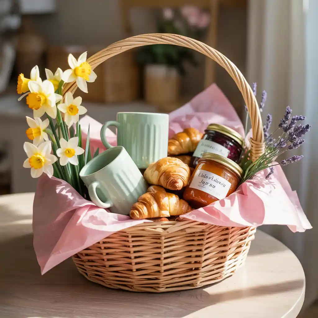 Mini Breakfast Easter Basket