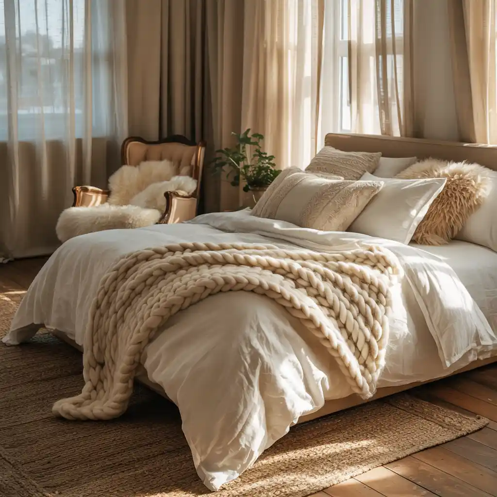 Layered Bedding for Extra Comfort