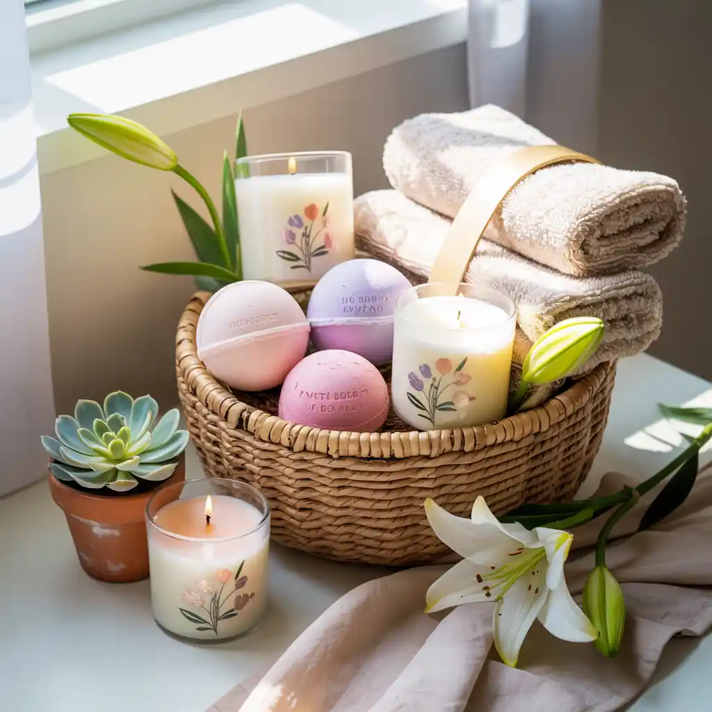 Spa & Self-Care Easter Basket