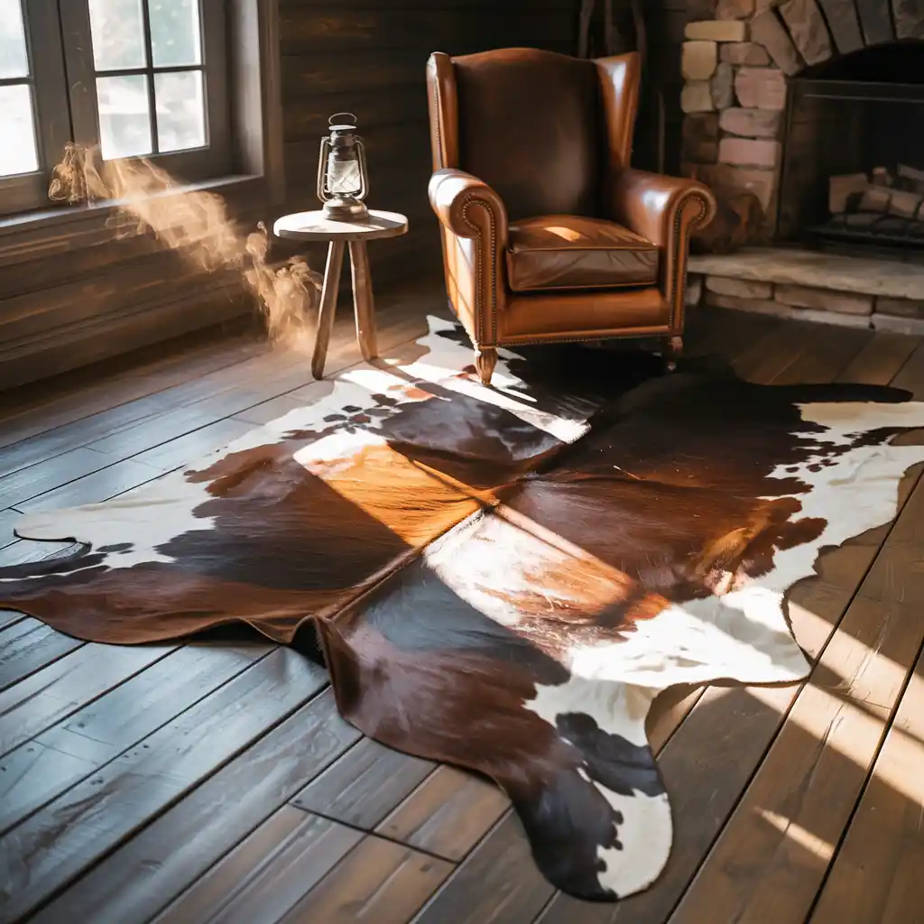 Cowhide Rug Decor