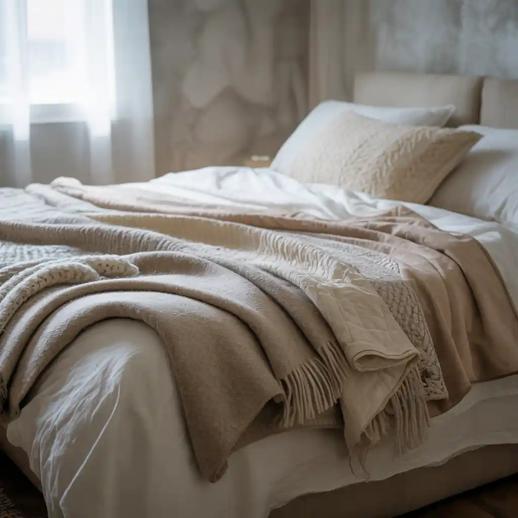 Layered Blankets for Extra Comfort