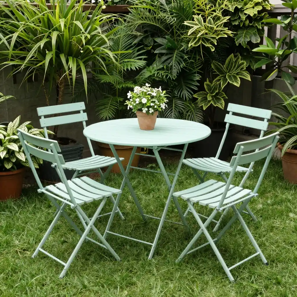 Small Patio with Smart Furniture