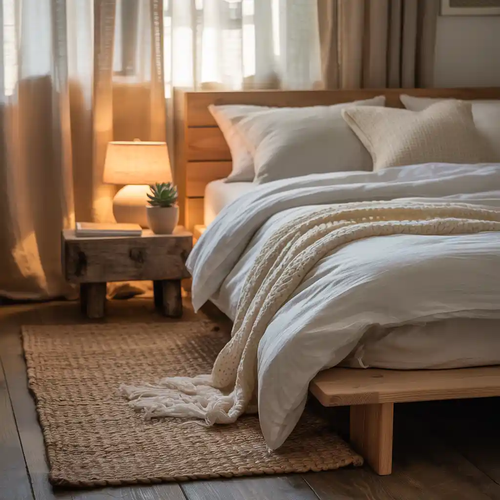 Wooden Bed Frame Upgrade
