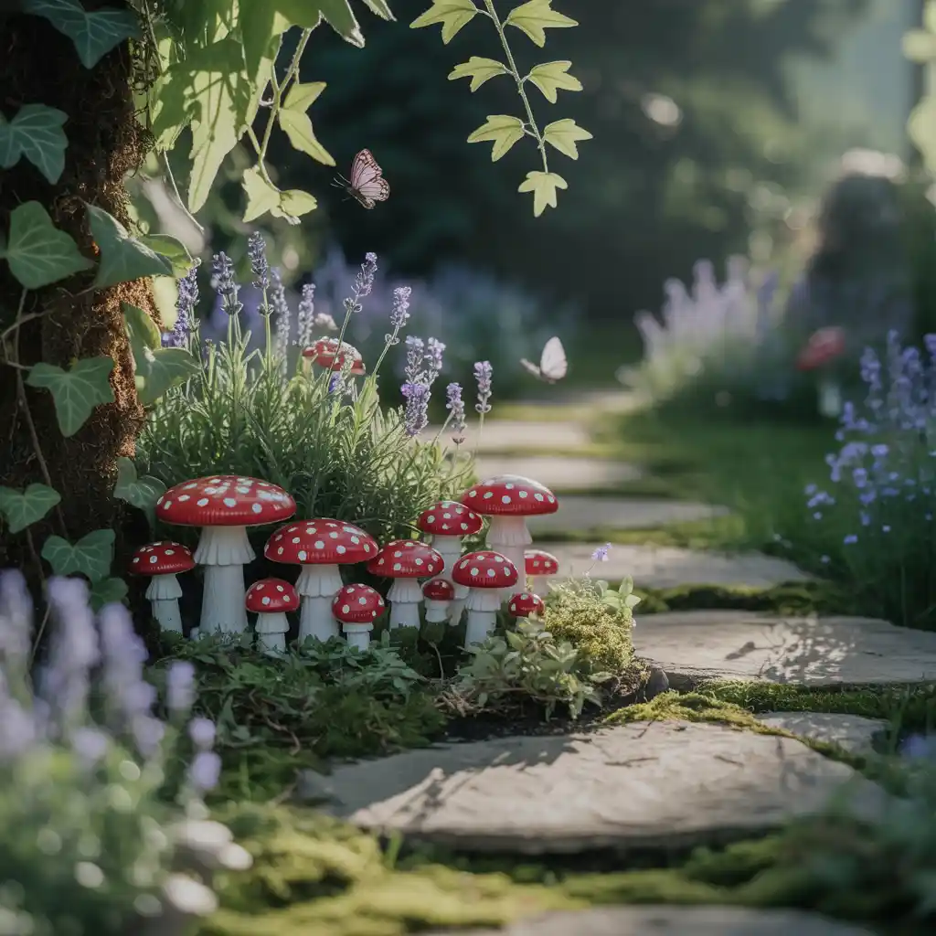 Mushroom Shelf Decor
