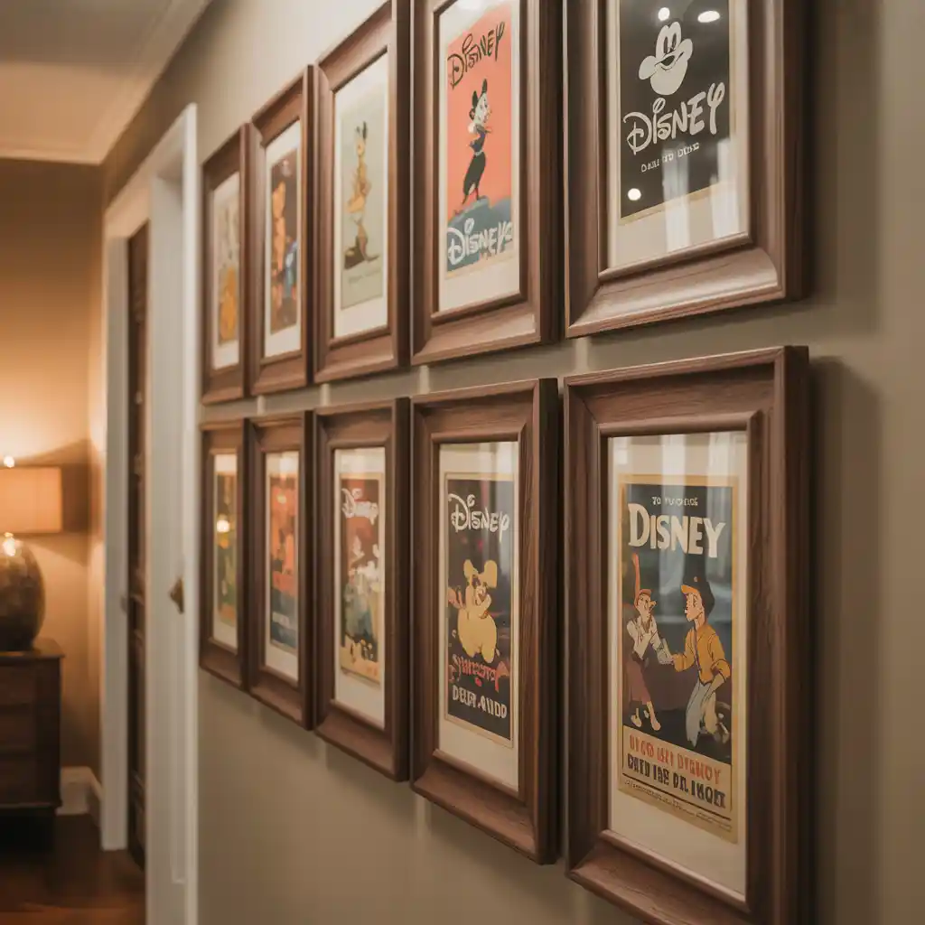 Vintage Disney Poster Decor
