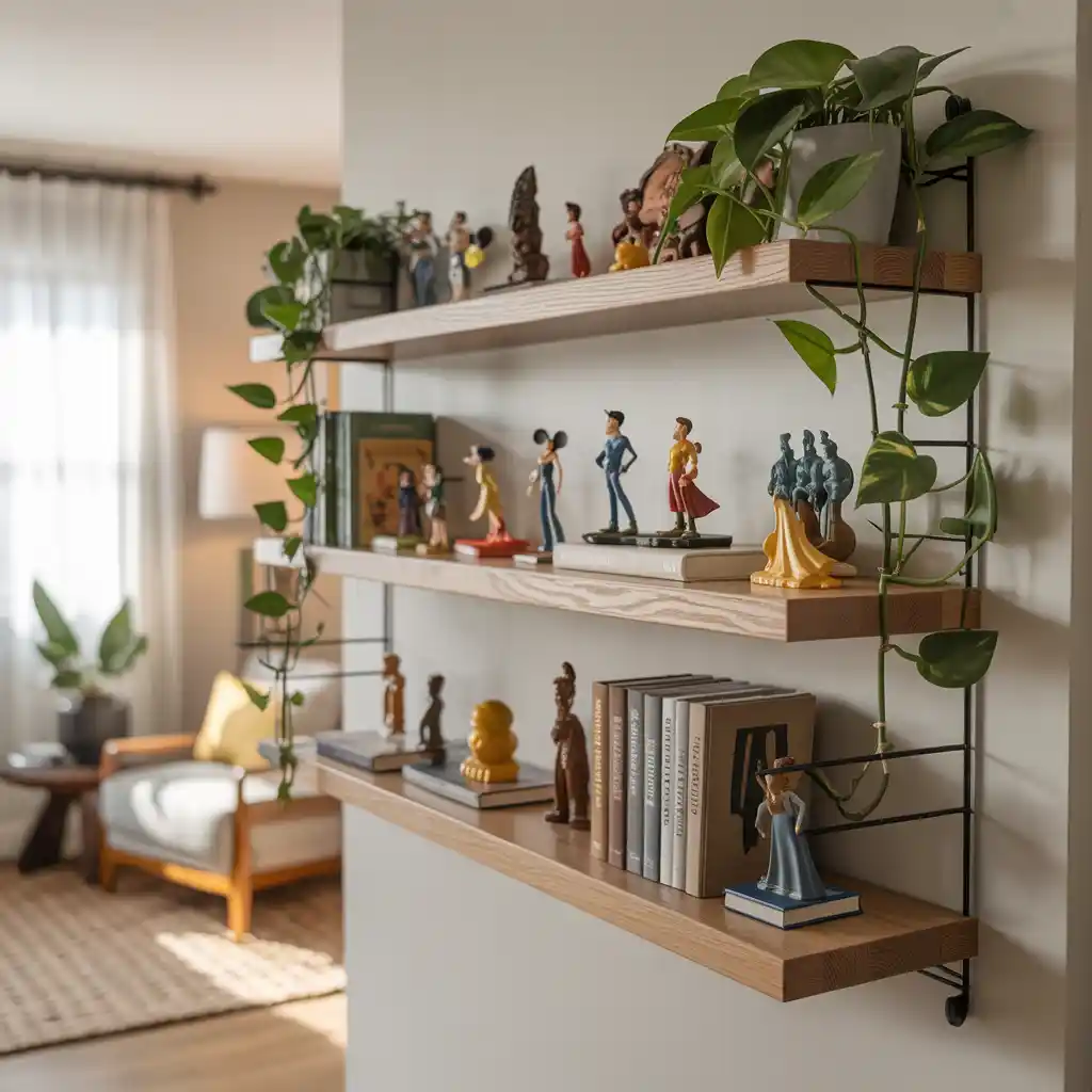 Disney-Inspired Wall Shelves