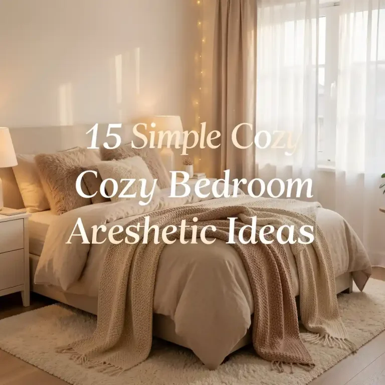 Aesthetic Bed Room Decor