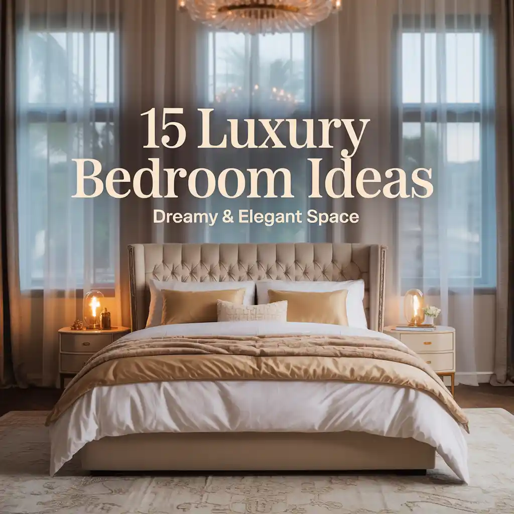 Luxury bedroom ideas