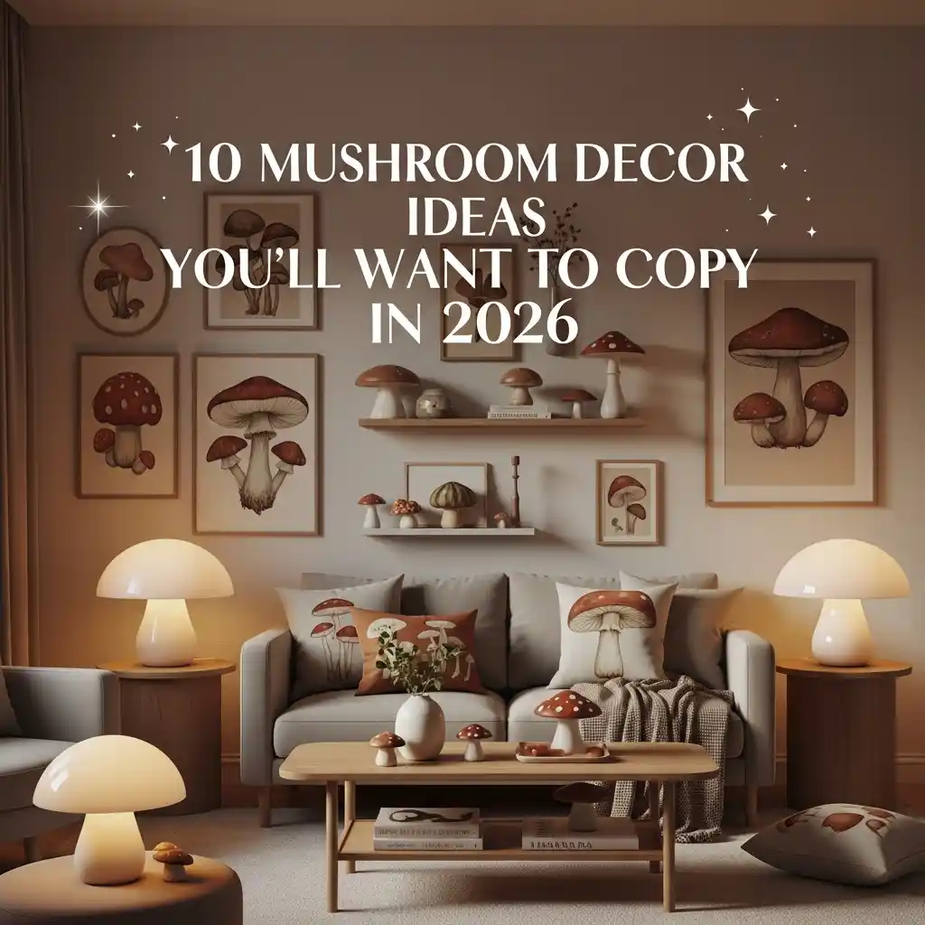 Mashroom decor ideas