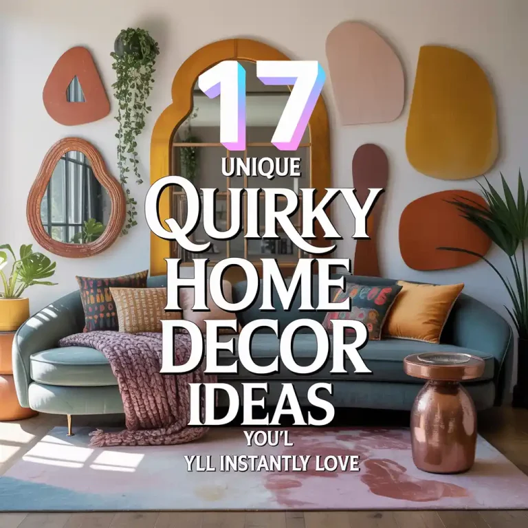 Quirky home decor ideas