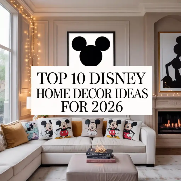 Top disney home decor ides