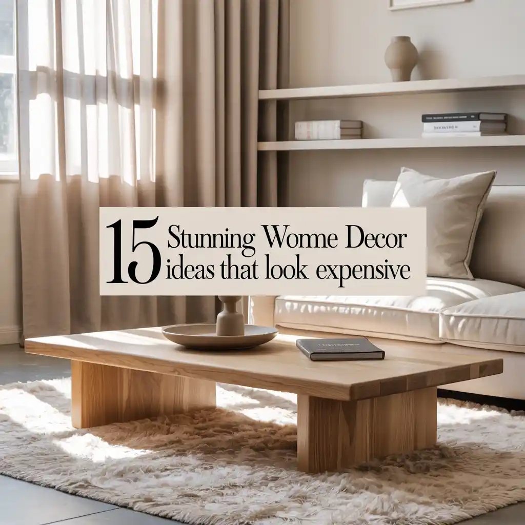 Wooden Home Decor Ideasq